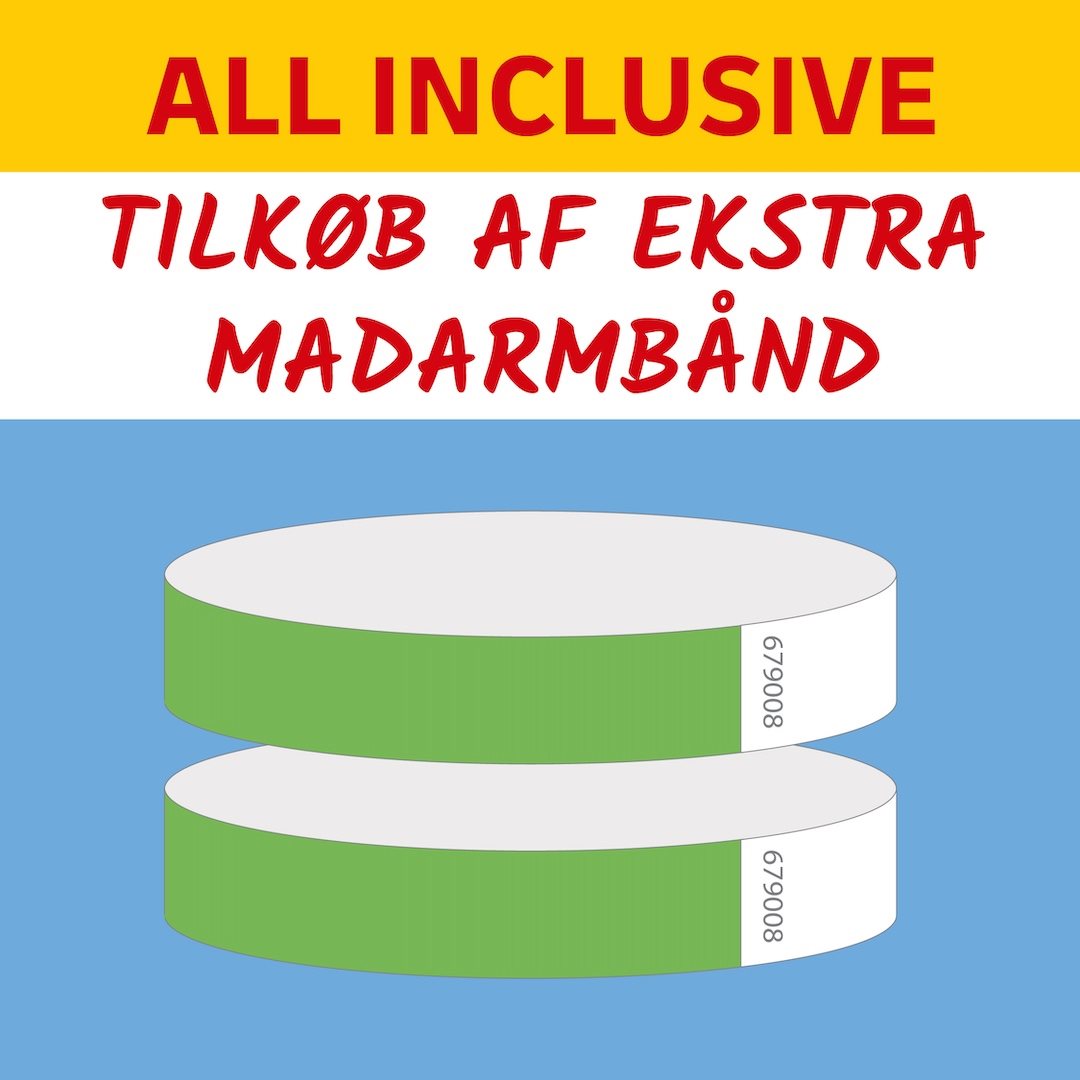 ALL INCLUSIVE - TILKØB EKSTRA PERSONER